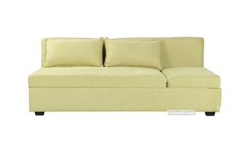 Picture of HOLLY STORAGE SOFA BED *PARROT GREEN