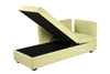 Picture of HOLLY STORAGE SOFA BED *PARROT GREEN