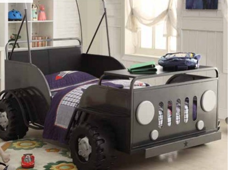 Picture of Casper car twin bed with wheels