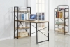 Picture of CITY 120/140 Desk with Reversible Shelf (Black)