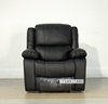 Picture of BRIGHTON  1+2+3 Reclining SOFA RANGE * DARK BROWN AIR LEATHER  - 1S+2S+3S COMBO
