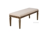Picture of IMPERIAL DINING BENCH *SOLID WHITE WASH TIMBER