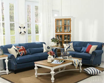 Picture of OCEAN 3 SEAT SOFA  *DEEP SEA BLUE