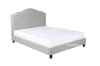 Picture of CROFT Upholstered Bed Frame in Queen/King Size (Grey)