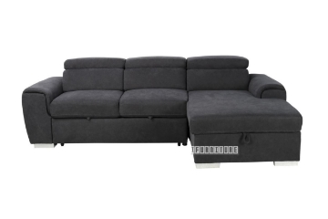 Picture of ELBA SECTIONAL SOFA/ SOFA BED WITH STORAGE * DARK GREY