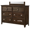 Picture of (FINAL SALE) HARBOR DRESSer & MIRROR * BROWN