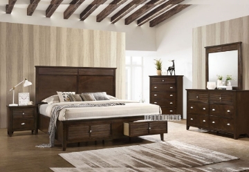 Picture of (FINAL SALE) HARBOR 2D NIGHTSTAND * BROWN