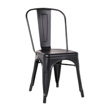 Picture of TOLIX Replica Dining Chair - Matte Black