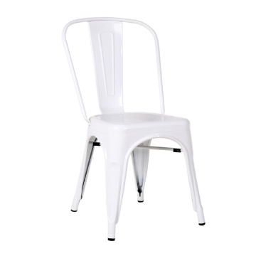 Picture of TOLIX Replica Dining Chair - Matte White