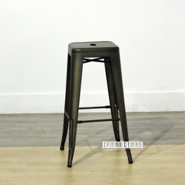 Picture of TOLIX Replica Bar Stool - (White) - 29.9"/74cm