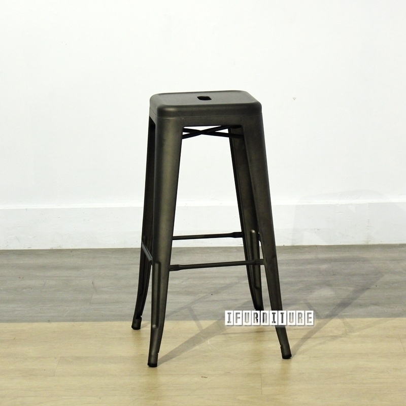 Picture of TOLIX Replica Counter Height Stool (Gun) - 25.5"