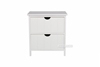 Picture of NORTON 2 DRW SMALL BEDSIDE TABLE * WHITE