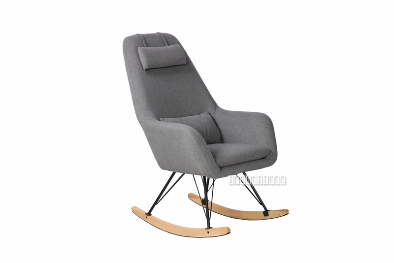 Wiston Rocking Chair Grey Ifurniture The Largest Furniture Store