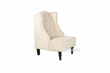 Picture of REPTON LOUNGE CHAIR * VELVET BEIGE