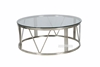 Picture of GALAXY ROUND COFFEE TABLE *CLEAR GLASS