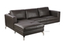 Picture of CINDY Sectional Sofa *Genuine Leather (Dark) - Left