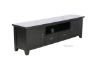 Picture of CAROL Solid Acacia Entertainment/TV Unit (Black)