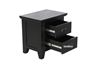 Picture of (Final Sale) CAROL Solid Acacia Nightstand (Black)