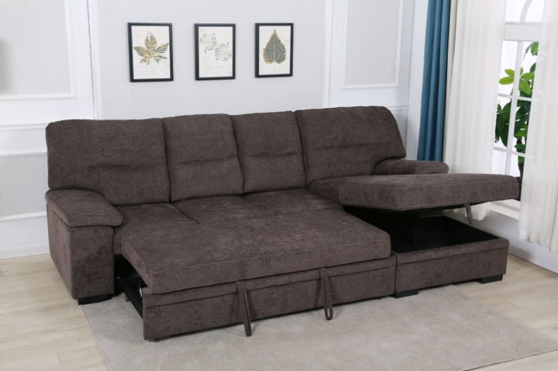 Picture of SILVIO Sectional Sofa/Sofa Bed with Storage