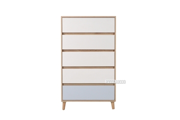 Picture of RENO 5 DRAWER Chest *SOLID WOOD LEG