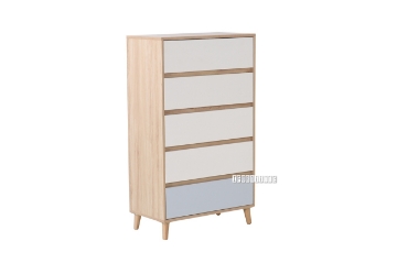 Picture of RENO 5 DRAWER Chest *SOLID WOOD LEG