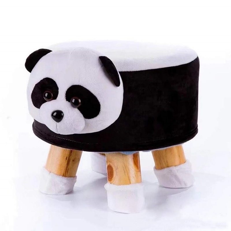 Picture of PLUSH ANIMAL Foot Stool (Panda)