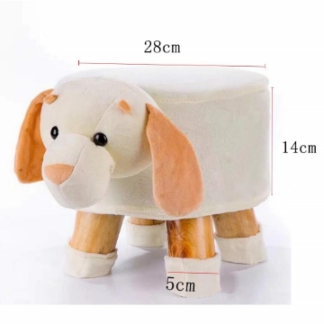 Picture of PLUSH ANIMAL Foot Stool (Puppy)