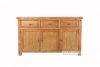 Picture of WESTMINSTER Solid Oak 3-Door 3-Drawer Buffet/Sideboard