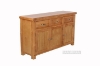 Picture of WESTMINSTER Solid Oak 3-Door 3-Drawer Buffet/Sideboard