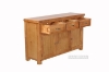 Picture of WESTMINSTER Solid Oak 3-Door 3-Drawer Buffet/Sideboard