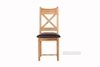 Picture of WESTMINSTER DINING CHAIR PU/TIMBER SEAT *SOLID OAK