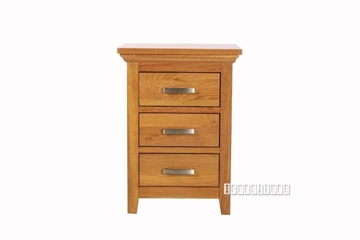 Picture of (FINAL SALE)NOTTINGHAM 3DRW NIGHTSTAND *SOLID OAK