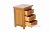 Picture of (FINAL SALE)NOTTINGHAM 3DRW NIGHTSTAND *SOLID OAK