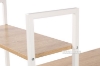 Picture of CITY 47''/55'' Desk with Reversible Shelf (White)