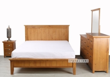 Picture of NOTTINGHAM COMBO IN QUEEN SIZE *SOLID OAK
