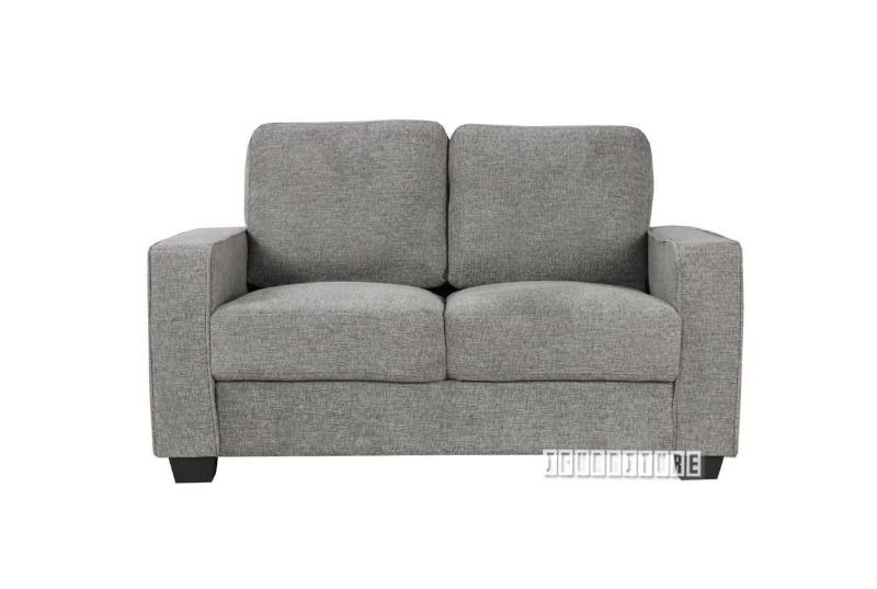 Picture of MILLER Fabric Sofa Range (Light Grey) - 2 Seater (Loveseat)