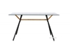 Picture of COSMO 140 GLASS RECTANGLE DINING TABLE