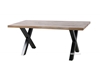 Picture of GALLOP 180 DINING TABLE *LIVE EDGE* DARK