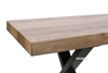 Picture of GALLOP 180 DINING BENCH *LIVE EDGE* DARK