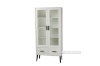 Picture of PARIS 2 Door 2 Drawer Display Cabinet (Solid Pine)
