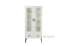Picture of PARIS 2 Door 2 Drawer Display Cabinet (Solid Pine)