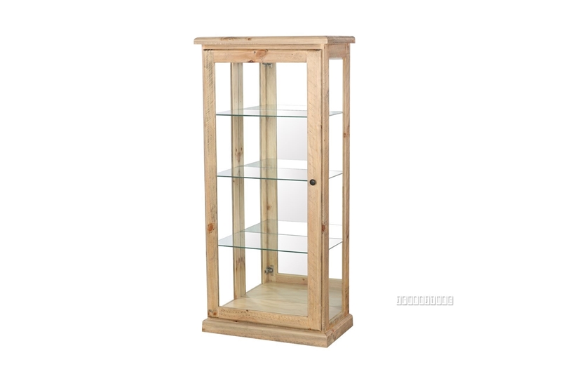 Outback 150 Display Cabinet Solid Pine Ifurniture The Largest