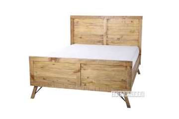 Picture of CLIFTON Solid Pine Bed Frame in Queen Size