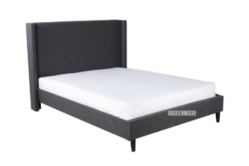 Picture of POOLE Upholstered Platform Bed in Double/ Queen/King - King