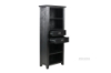Picture of CAROL Solid Acacia Bookcase (Black)