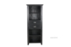Picture of CAROL Solid Acacia Bookcase (Black)