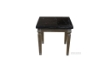 Picture of IMPERIAL Side Table with Real Black Marble Top & White Wash Timber