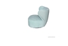 Picture of MISTRAL SWIRL LOUNGE CHAIR *LIGHT BLUE