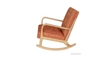 Picture of PUDDLE ROCKING CHAIR WITH STOOL* ORANGE