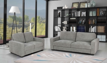 Picture of MILLER Fabric Sofa Range (Light Grey)